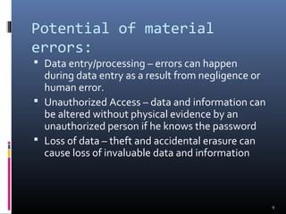 Auditing by CIS . Chapter 6 | PPT