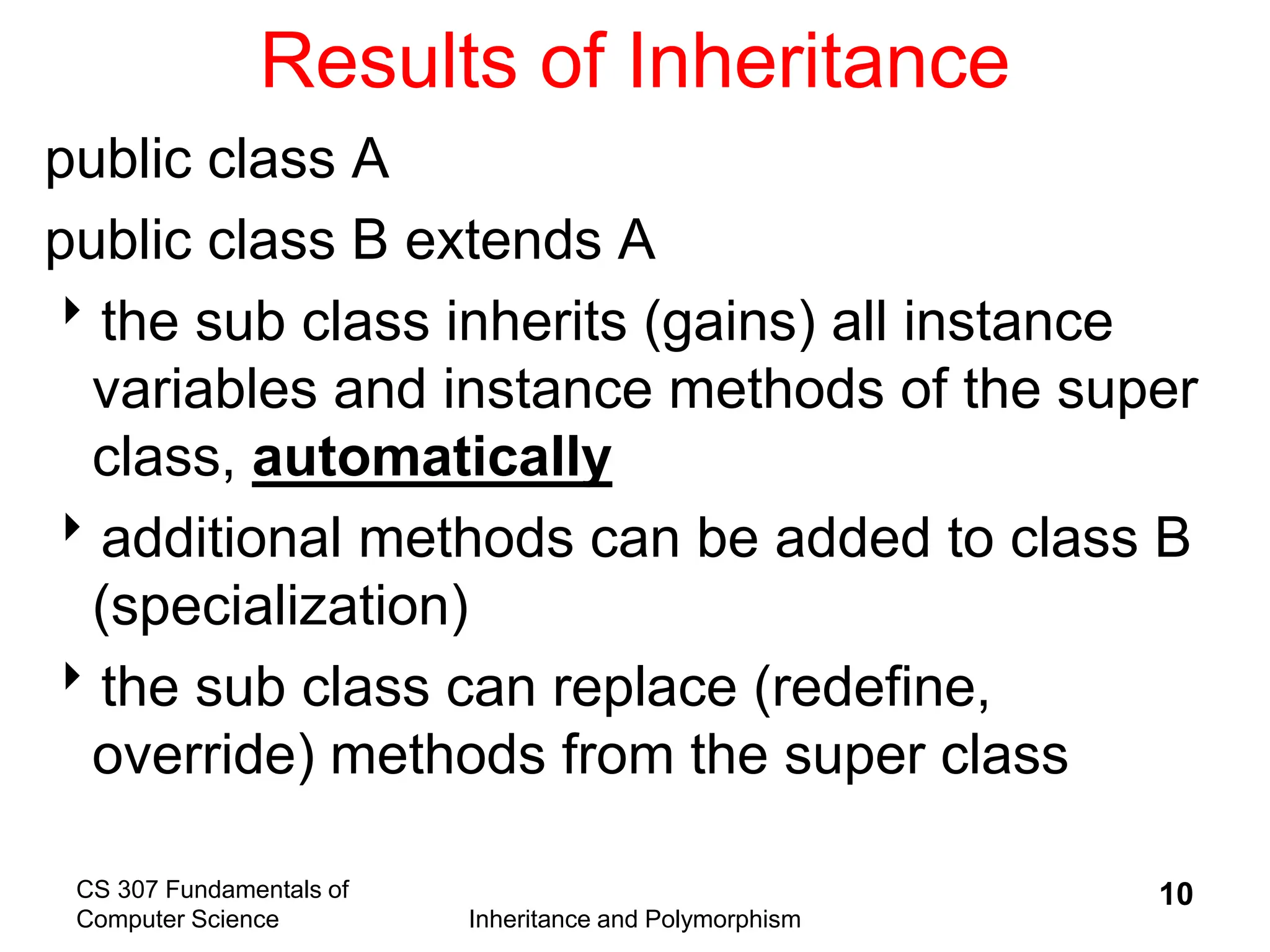Topic6inheritanceAndPolymorphism.ppt