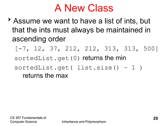 Topic6inheritanceAndPolymorphism.ppt