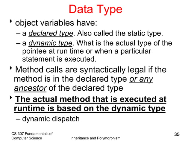 Topic6inheritanceAndPolymorphism.ppt