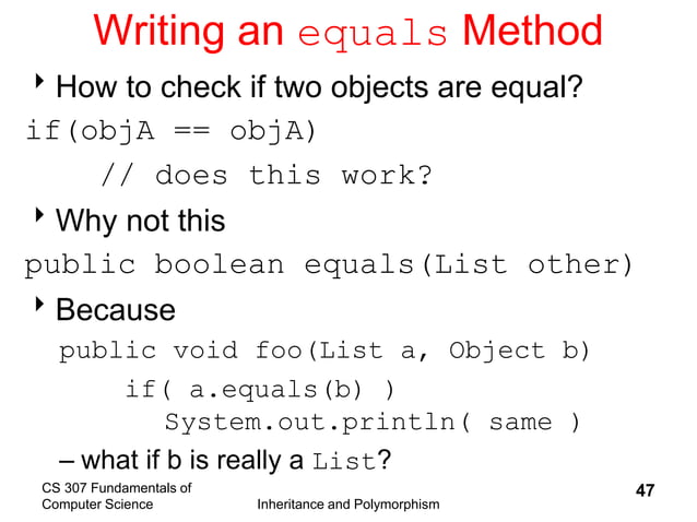 Topic6inheritanceAndPolymorphism.ppt