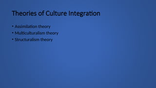 TOPIC 7.ppt Culture and International integration | PPT
