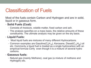 Comprehensive Guide to Fuels, Combustion, and Thermodynamics in ...