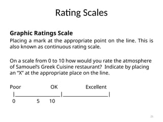 Topic 7 Measurement - a fundamental concept in research and data ...