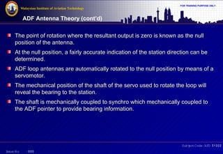 Aircraft Communication Topic 8 automatic direction finder | PDF