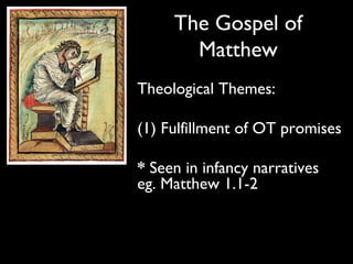 themes in the gospel of matthew