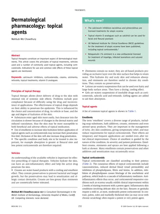 Topical agents PDF