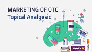 MARKETING OF OTC
Topical Analgesic
 