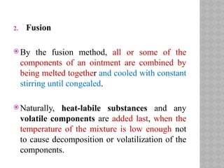 Fusion Method Compounding Topical Drug Delivery system by Dr Kazim | PPTX