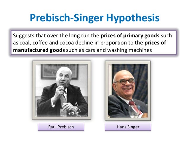 prebisch singer hypothesis related to