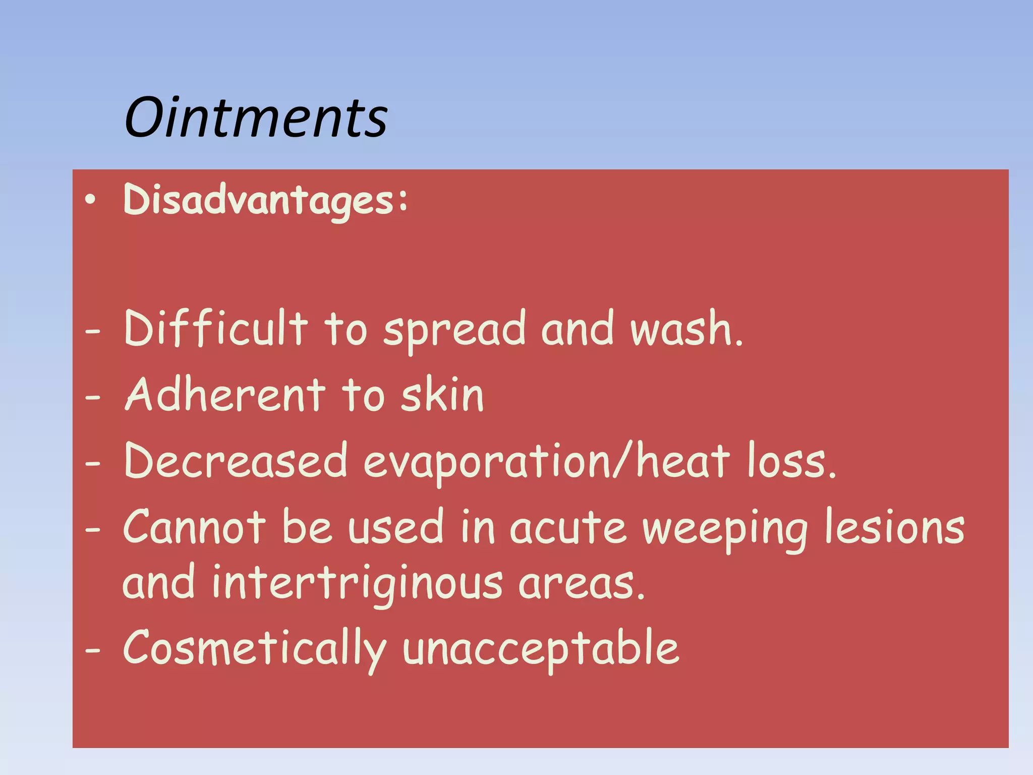 topical therapy in dermatology | PPTX