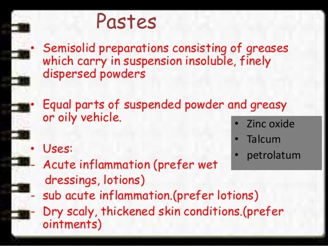 lassar's paste uses