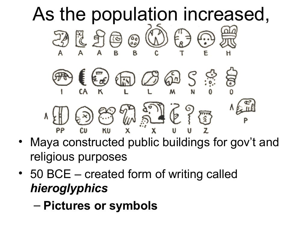 Topic chapter 23 history mayans intro