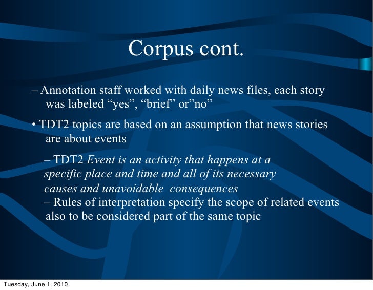 tdt2 corpus