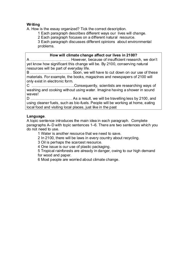Different essay topics
