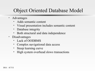 ppt - object-oriented features in database systems: a... Data Management | PPT