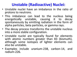 Comprehensive Overview of Radioactivity and Decay Laws in Nuclear ...