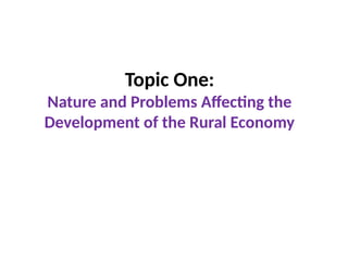 TOPIC ON INTRODUCTION TO RURAL DEVELOPMENT.pptx
