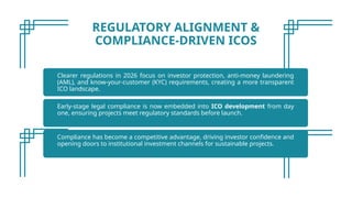 Standards Ico Top ICO Trends for 2026 RWA, AI Tokenomics & Multi-Chain Strategies.pptx