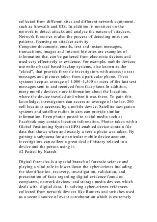 Topic Since information extracted from router or switch interfaces.docx