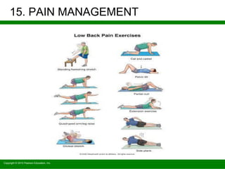 Copyright © 2010 Pearson Education, Inc.
15. PAIN MANAGEMENT
 