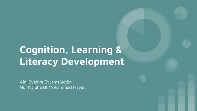 Cognition Learning And Literacy Development Ppt