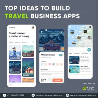 Top Ideas To Build Travel Business Apps