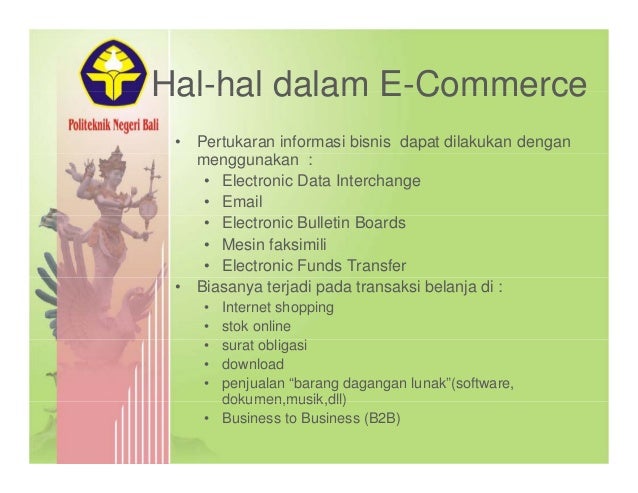 Topik 10 E-Commerce