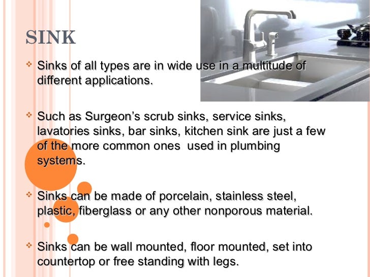 Topik 1 sanitary appliances