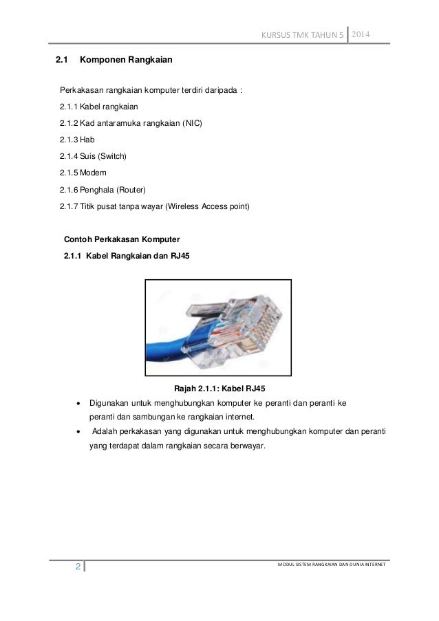 Topik 2 perkakasan dan perisian