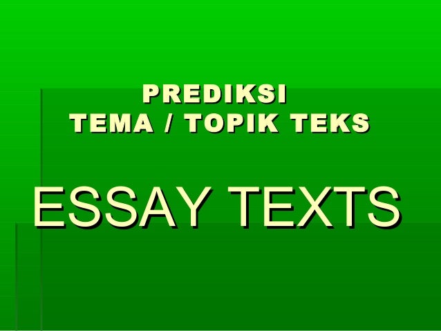 Prediksi Topik 2013&prediksi topik un 14