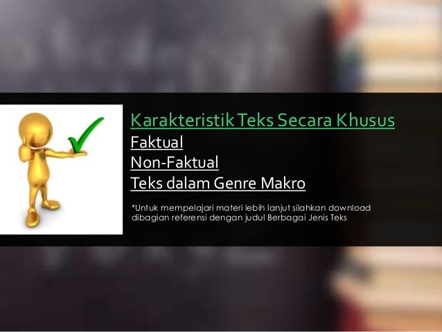 Jenis-jenis Teks