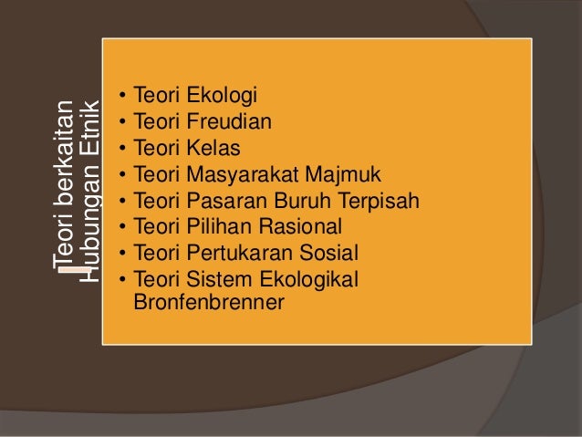 Topik 2 potret hubungan etnik