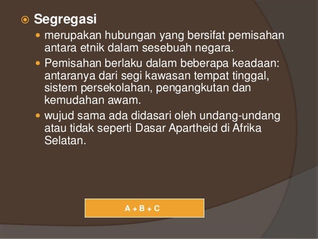 Topik 2 potret hubungan etnik