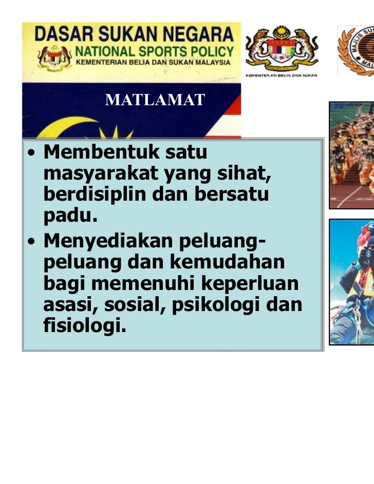 Topik 2 sukan di malaysia