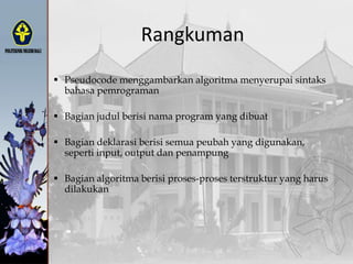 Topik 3 Struktur Algoritma | PPT