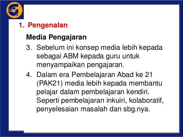 Teknologi Untuk Pengajaran Dan Pembelajaran Topik 4 Pembangunan Media Pengajaran