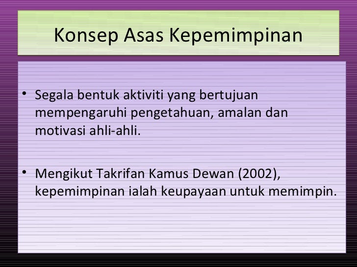 Topik 6 Kepemimpinan Guru