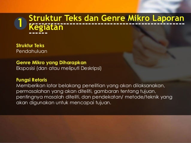 Struktur Teks Laporan Hasil Observasi Bahasa Jawa Seputar Laporan