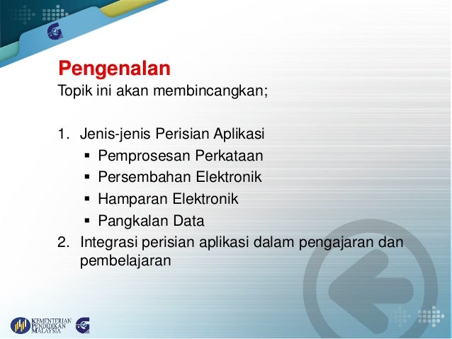  Topik  7 integrasi perisian aplikasi  pejabat untuk 