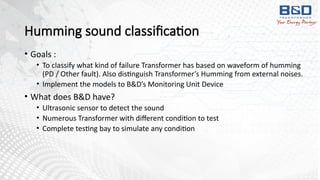 Device For Humming Notes Advanced Transformer Monitoring: AI-Powered Lifetime Prediction, Fault ...