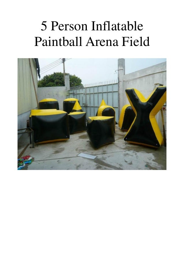 Top inflatable paintball bunkers & paintball arenas