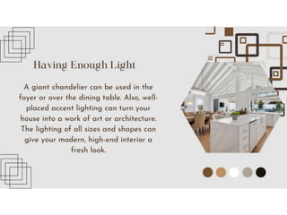 Top Insider Tips to a High-End Interior.ppt