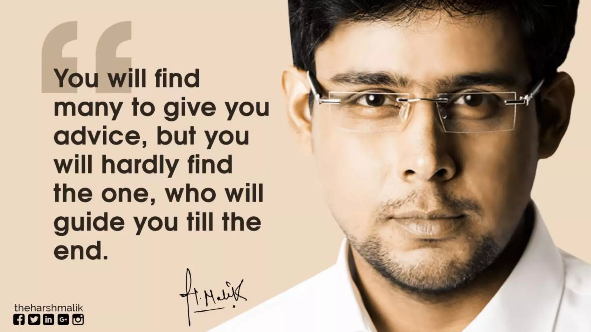 Top Inspirational Quotes by Harsh Malik - Scholar Talks | PPTX