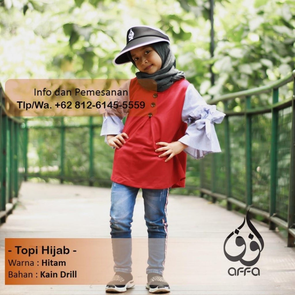 Topi Olahraga Wanita, Tlp/Wa. +62 812-6145-5559, Muslim Wear Affa