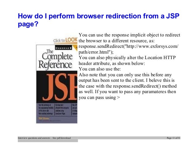Jsp Tutorial Interview Questions | top jsp interview questions and answers job interview tips Jsp Tutorial Interview Questions | top jsp interview questions and answers job interview tips