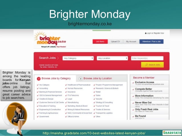 job wedsites