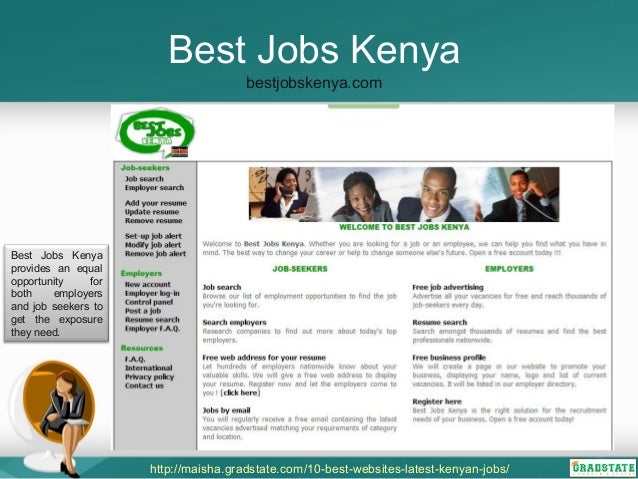 a list of top kenyan jobs websites best websites for job search