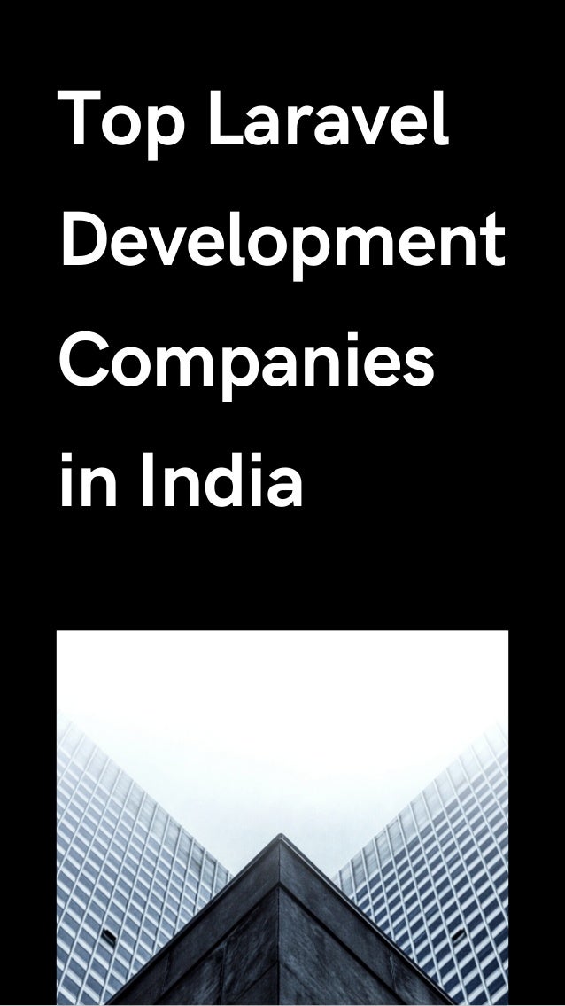 Top Laravel

Development

Companies

in India
 