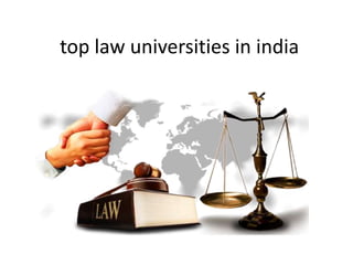 top law universities in india
 